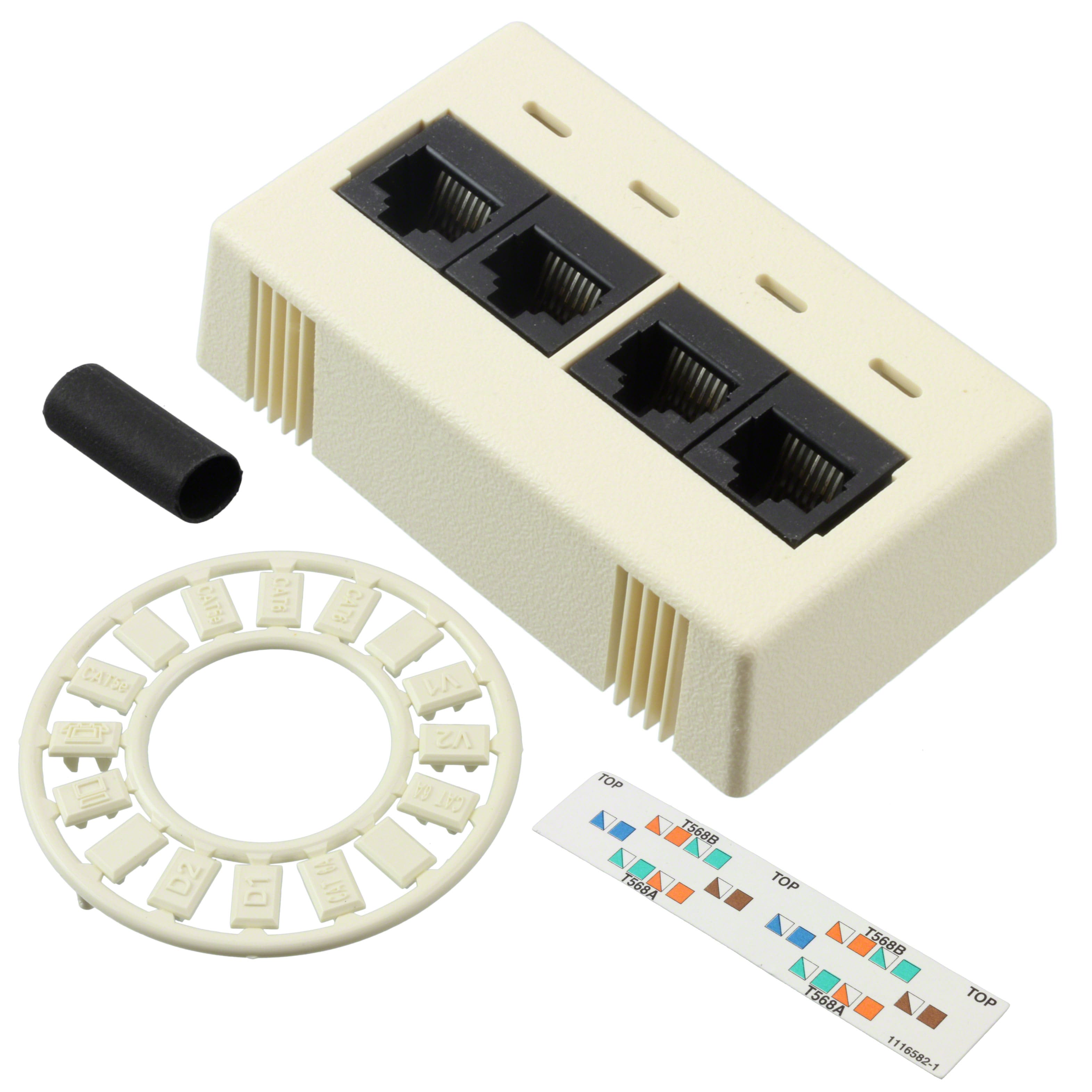 1116580-2 TE Connectivity AMP Connectors  Inserciones Keystone